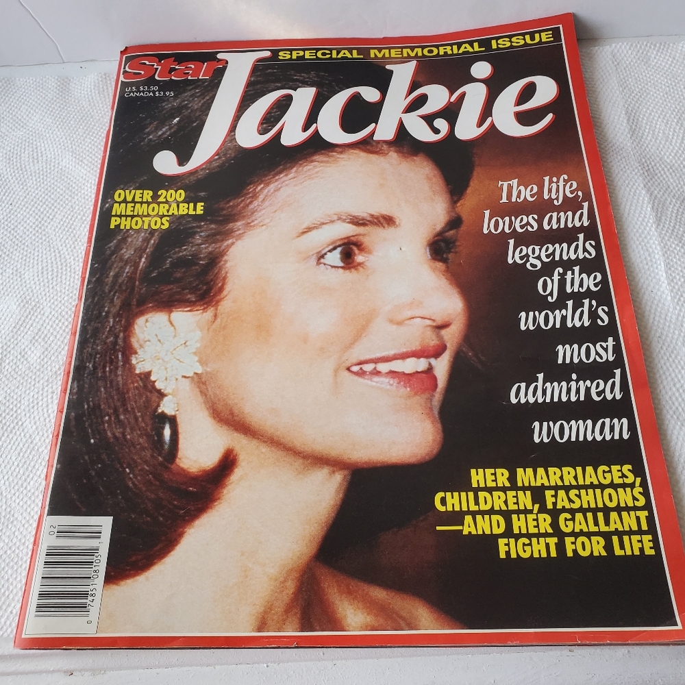 Jackie Kennedy Star Magazine Special Memorial Issue 1994 - 300+ Photos